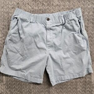 Bearbottom Clothing Mens XL 7" Inseam Light Blue Cotton Blend Shorts‎